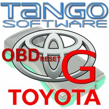 نرم افزار تانگو ریست چیپ Gتویوتا با OBD